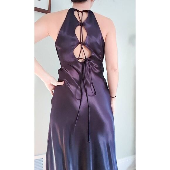 Vintage 90s Zum Zum by Niki Livas Purple Gown - Picture 3 of 5